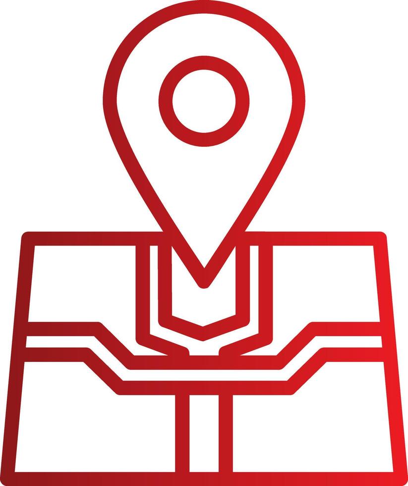Location Map Vector Icon