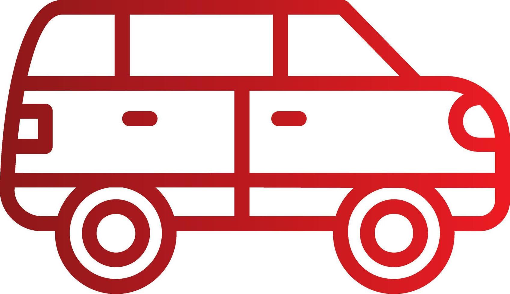 Mini Van Vector Icon