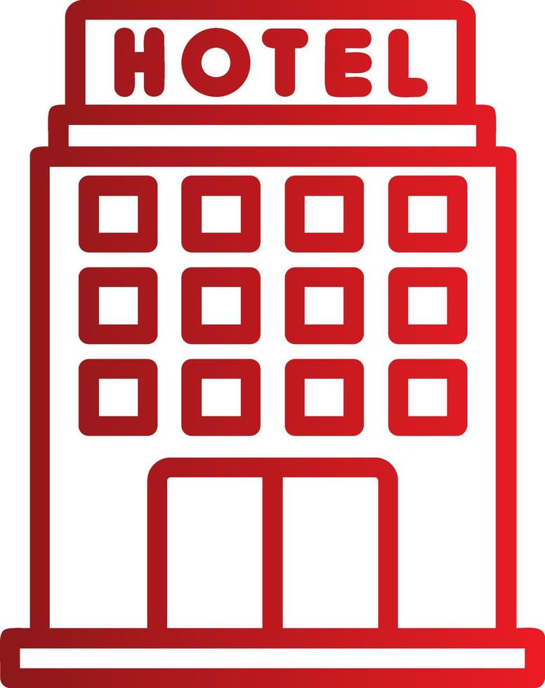 Hotel Vector Icon