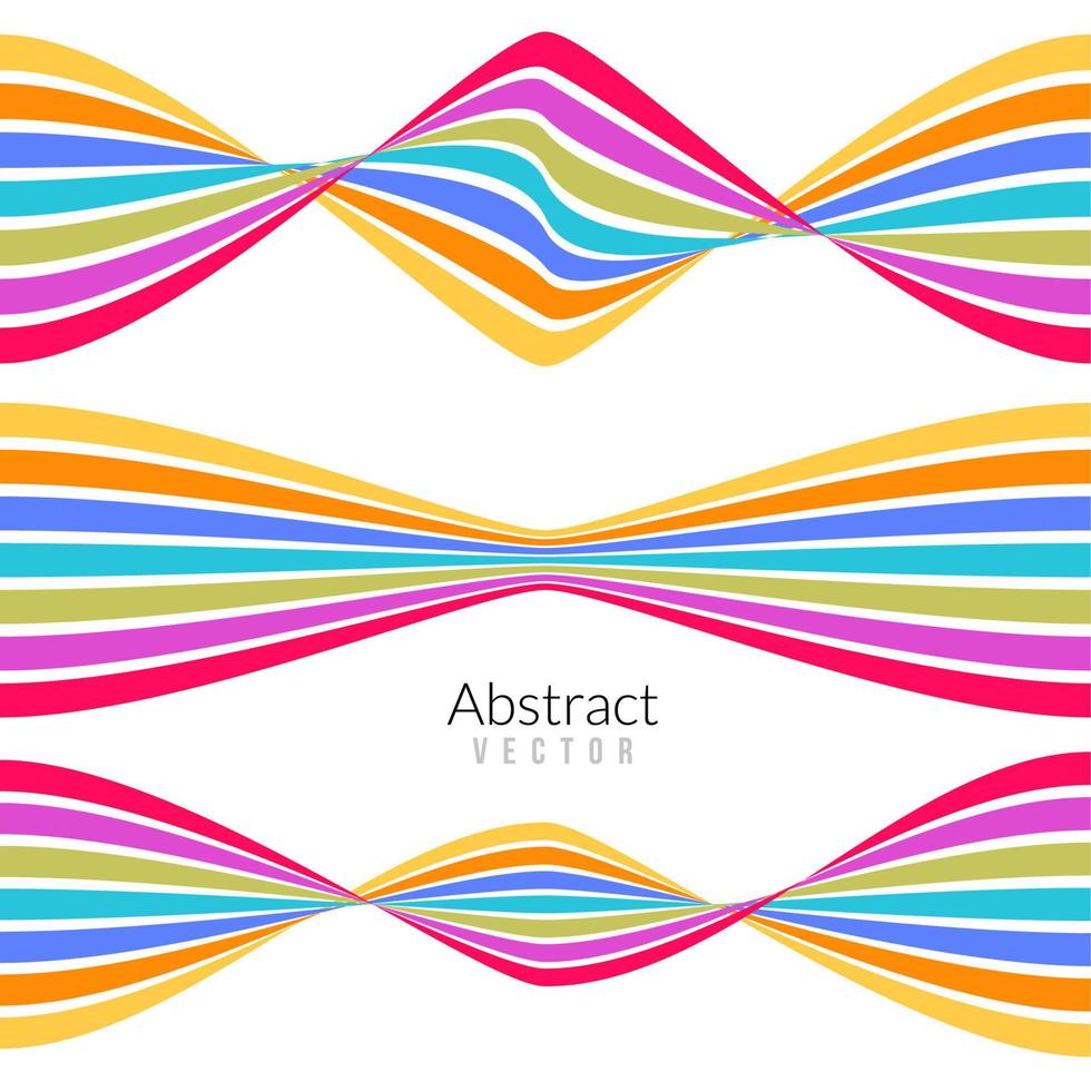 Vector abstract flat lines background for business