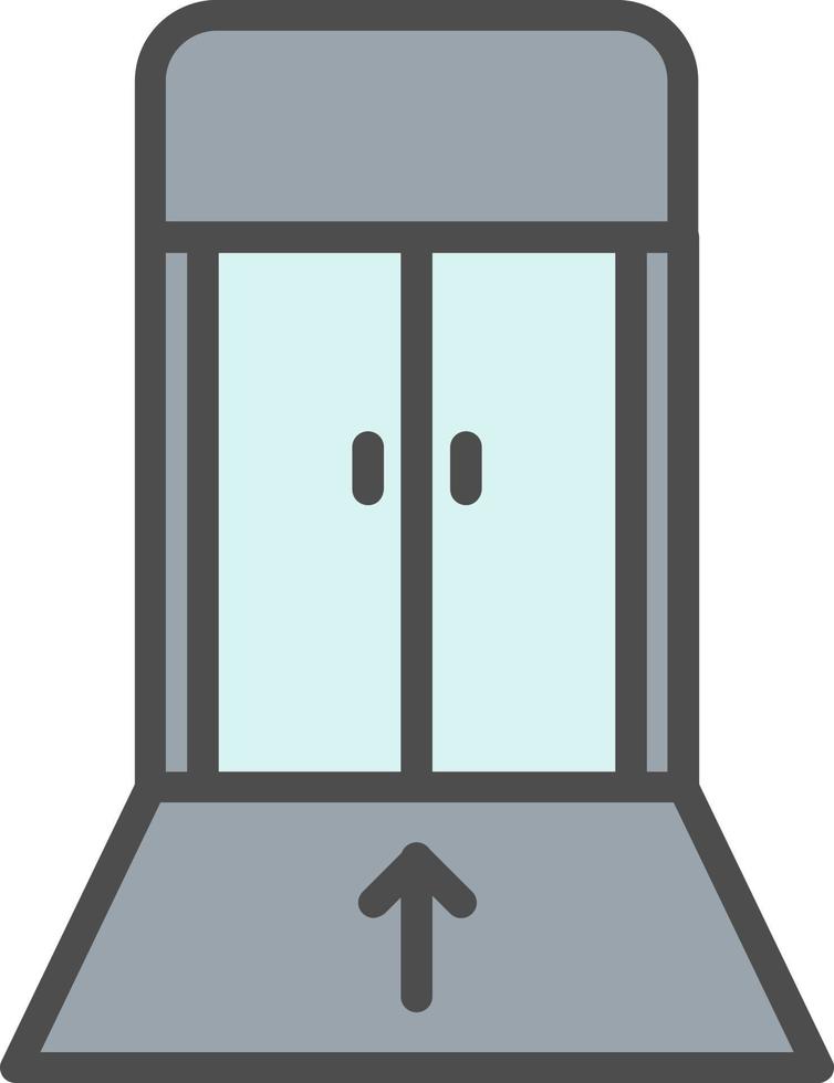 Boarding gate Vector Icon