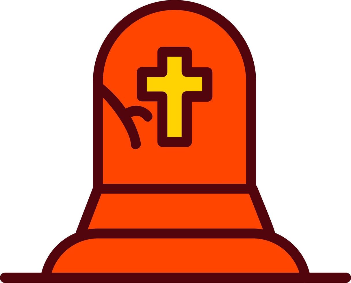 Tombstone Vector Icon