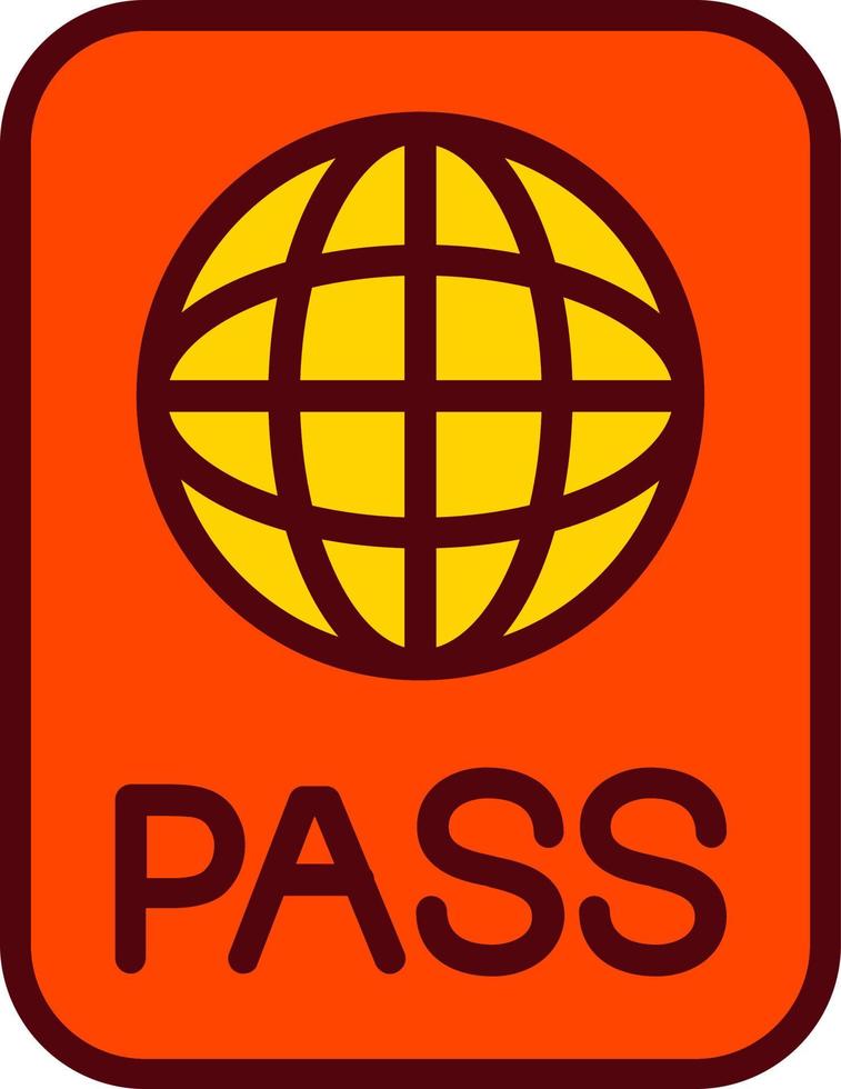 Passport Vector Icon