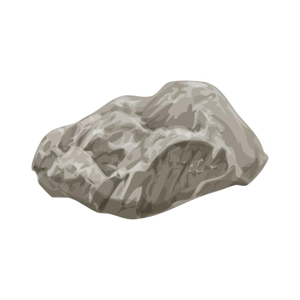 piedra beige en estilo realista para impresión y decoración.ilustración vectorial. vector