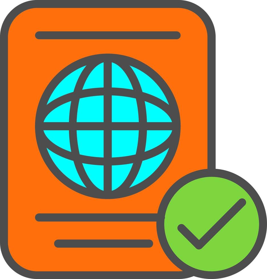Passport Vector Icon