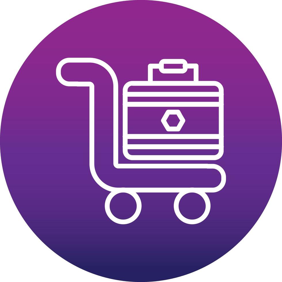 Baggage Vector Icon