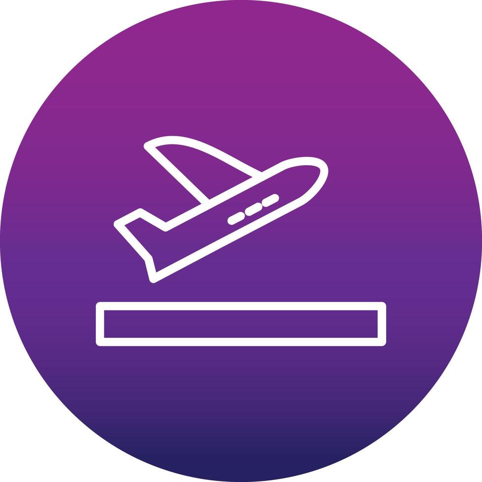 Departure Vector Icon