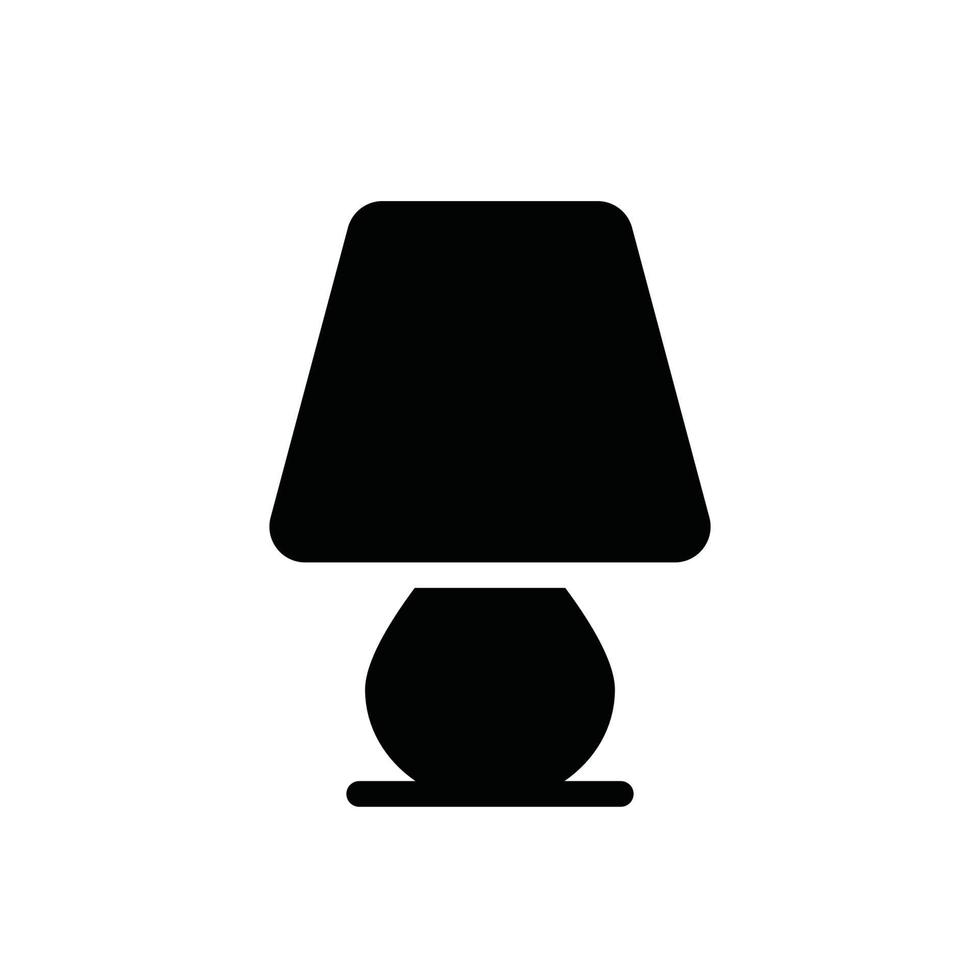 lámpara vector icono electrónica sólido archivo eps 10