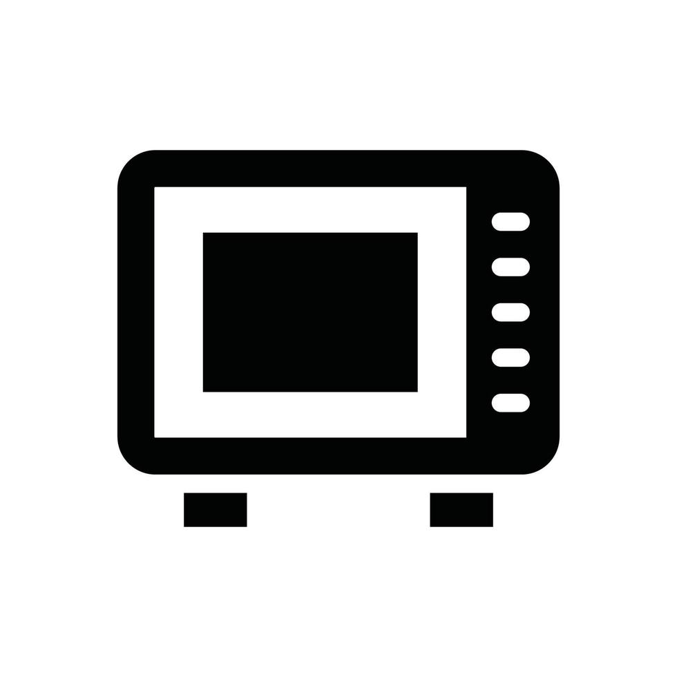 Oven Vector Icon Electronics solid EPS 10 file