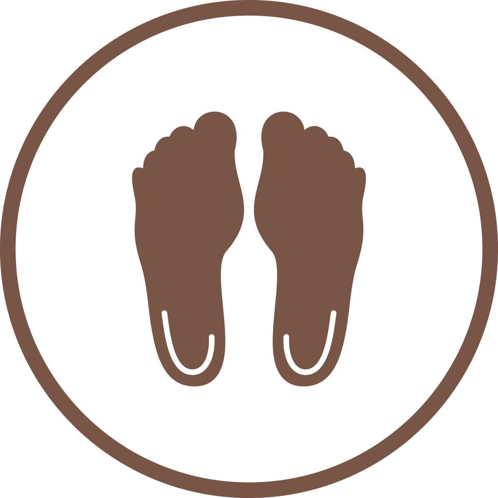 Feet Vector Icon