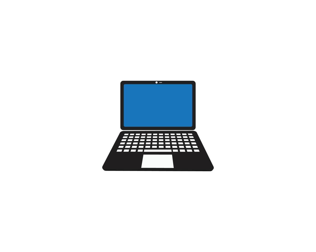laptop computer vector icon design