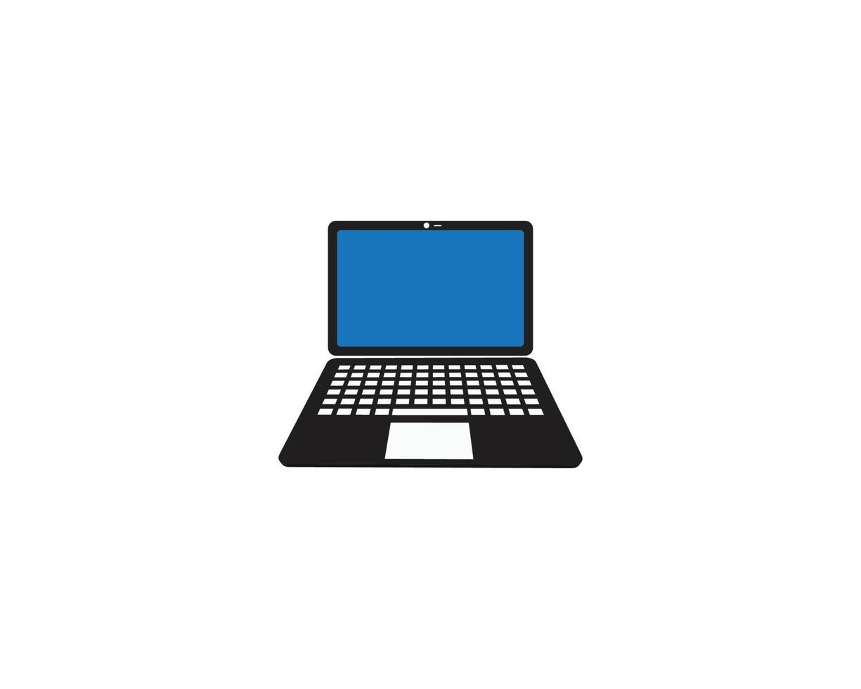 laptop computer vector icon design