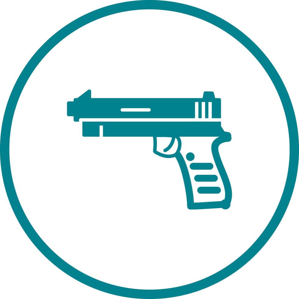 Pistol Vector Icon