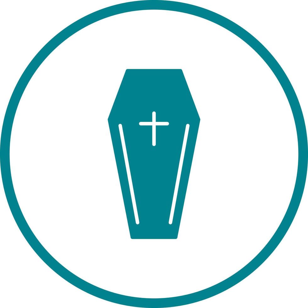Coffin Vector Icon