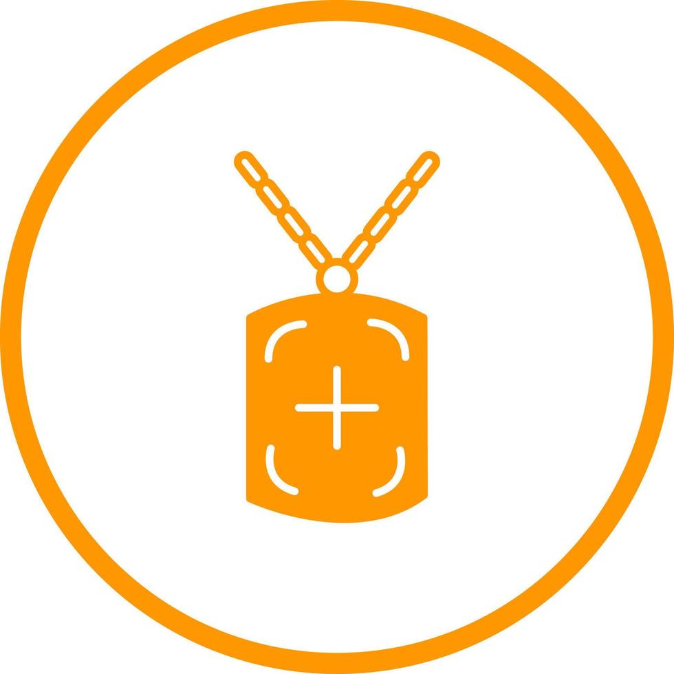 Militrary Chain Vector Icon