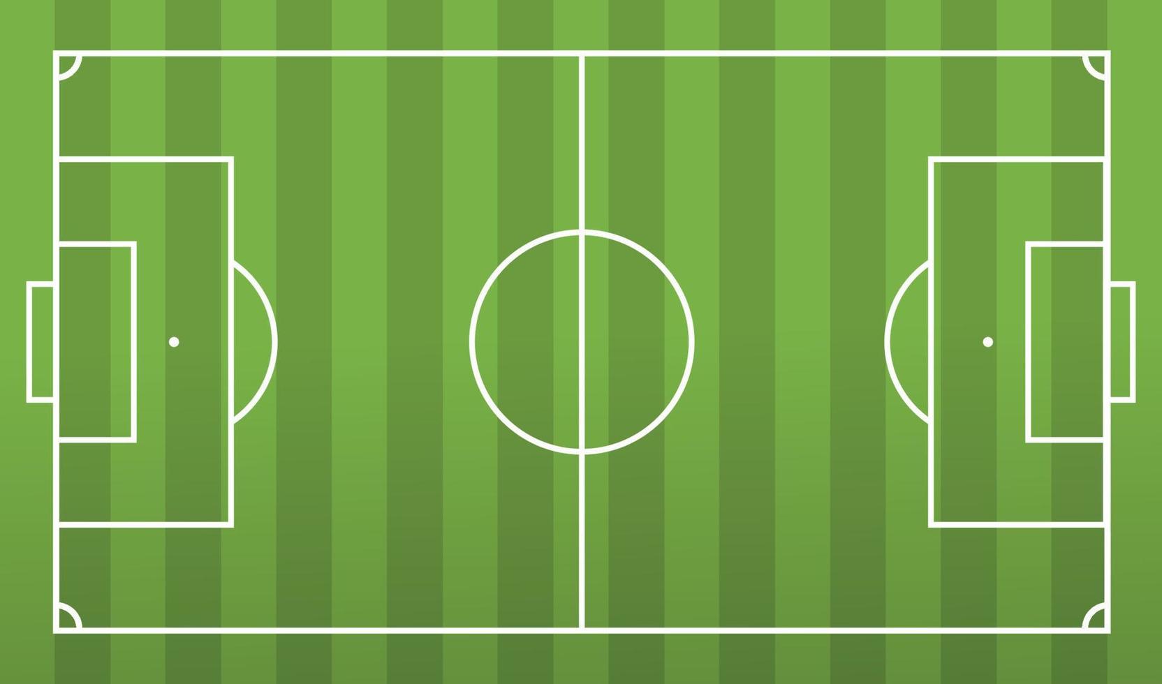 Illustration of a soccer field vector