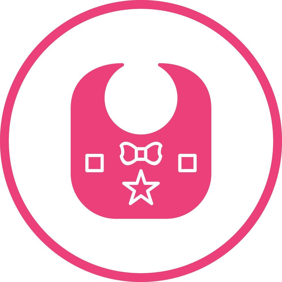 Baby Bib Vector Icon