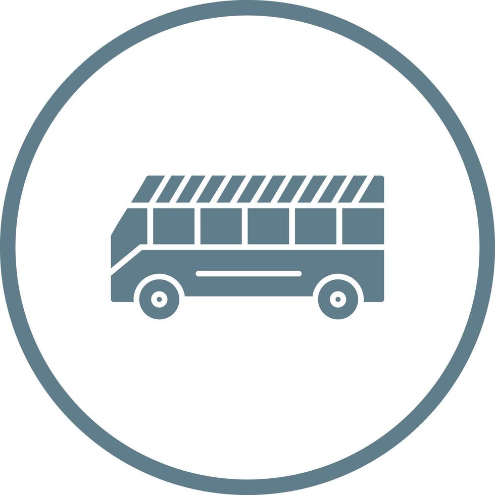 School Bus Vector Icon