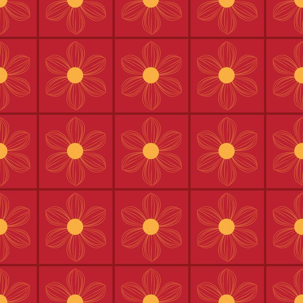 Seamless abstract textured background. Ikat ethnic pattern,Chinese pattern, Fabric carpet ornament native textile wallpaper . vector