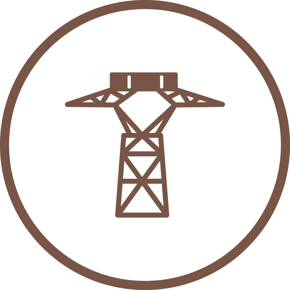 Power Line Vector Icon