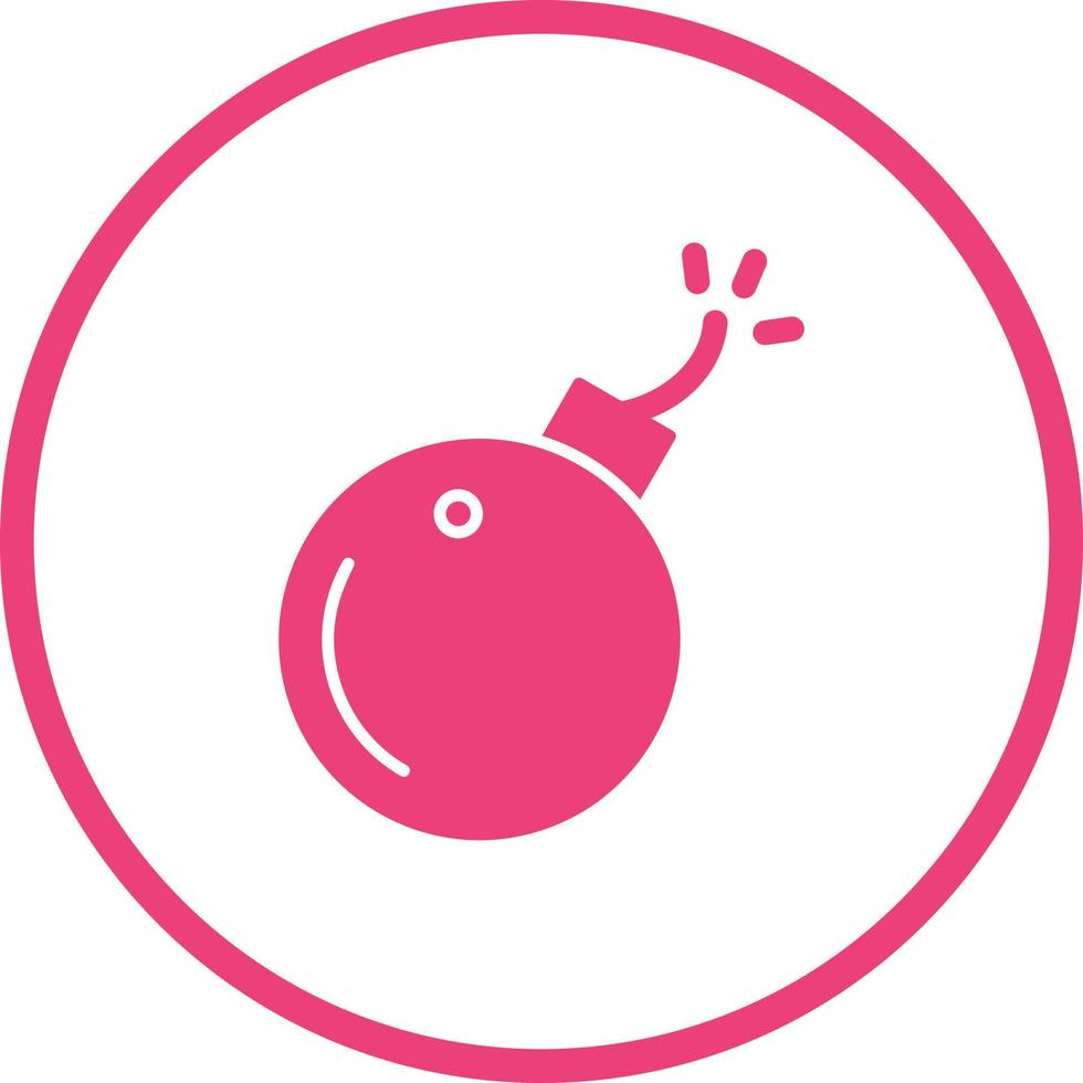 Exploding Cannon Ball Vector Icon