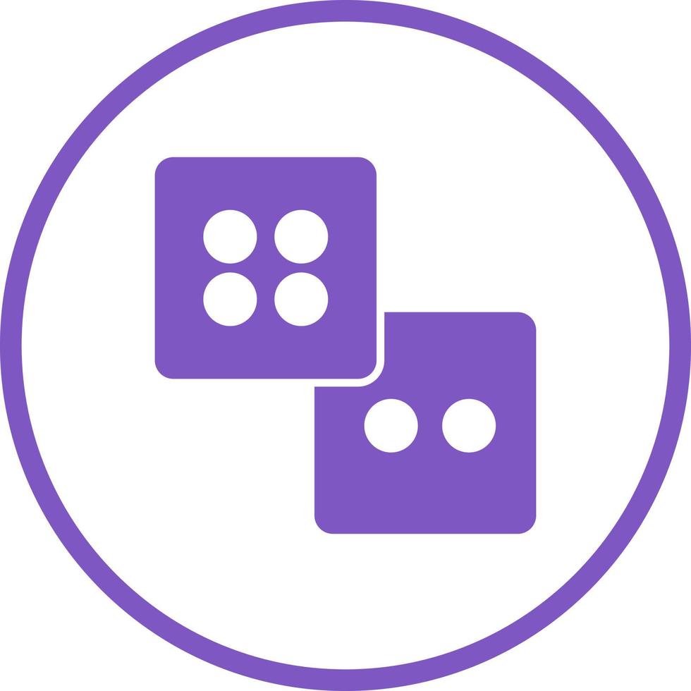 Dice Vector Icon
