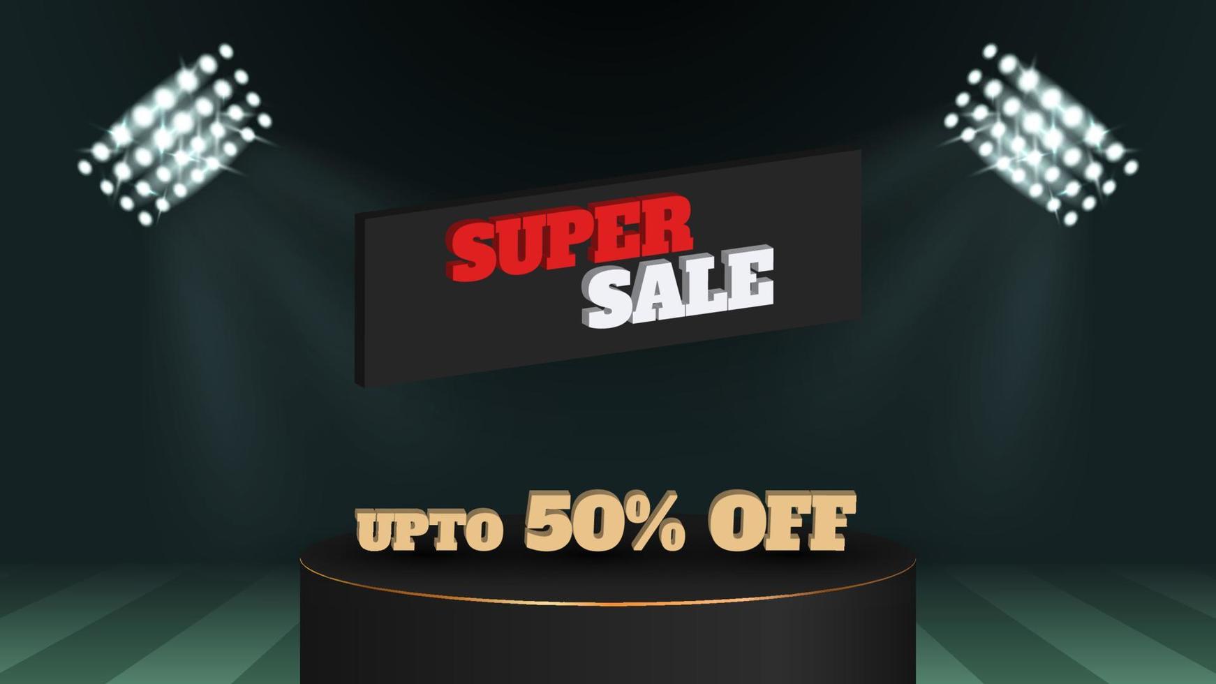 super sales banner vector, sale banner vector template.