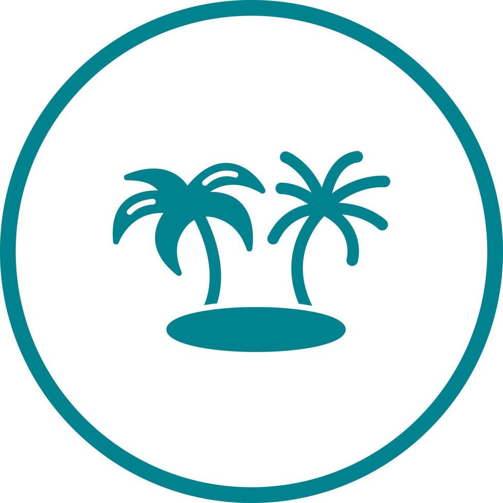 Island Vector Icon