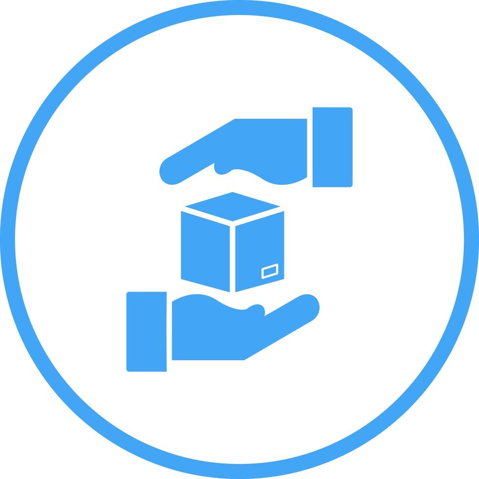 Receive Package Vector Icon