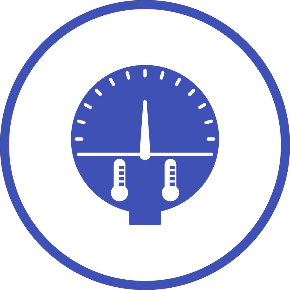 Temperature Indicator Vector Icon