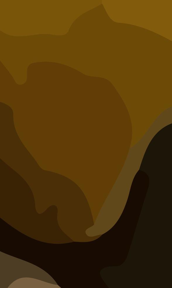 Aesthetic brown abstract background with copy space area. Suitable for poster and banner vector