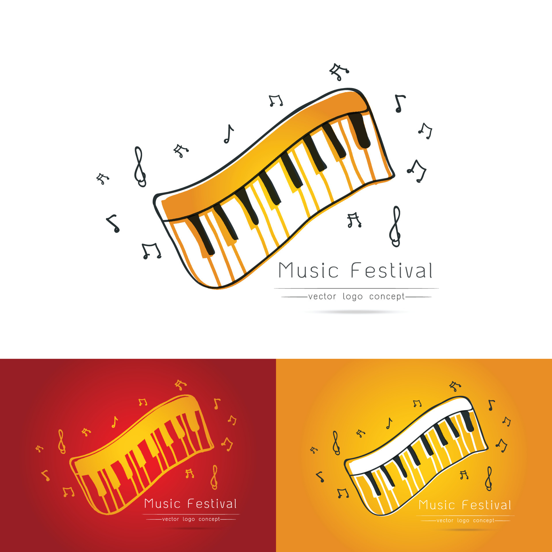 abstract piano keyboard Vector illustration 17130951 Vector Art at Vecteezy