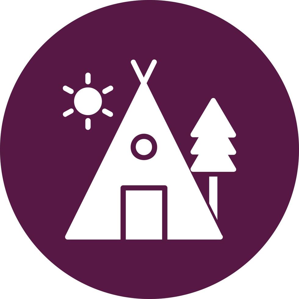 Camping Vector Icon