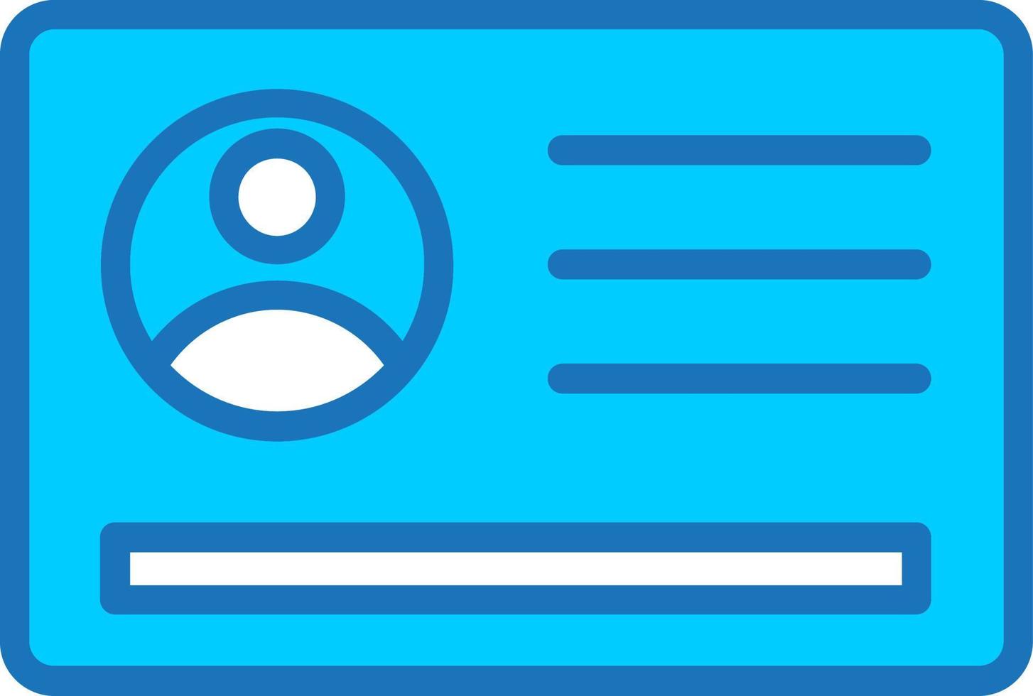 Identification Vector Icon