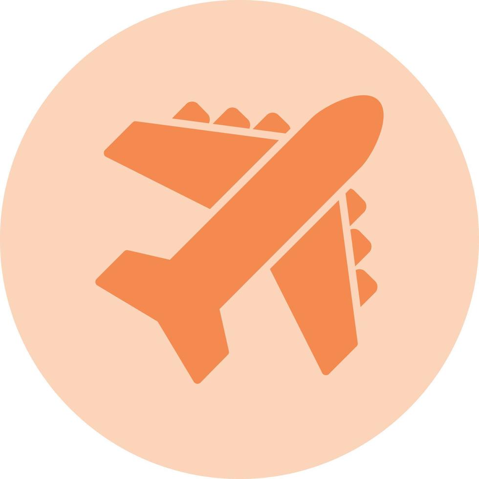 icono de vector de avión