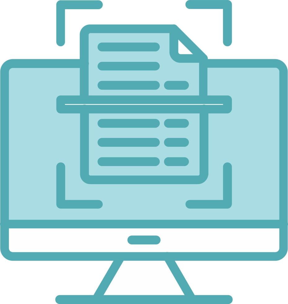 Scanner Vector Icon