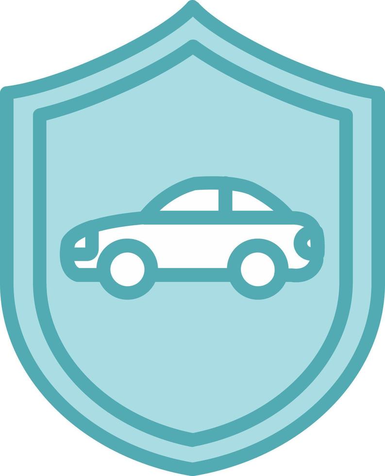 Car Insurance Vector Icon