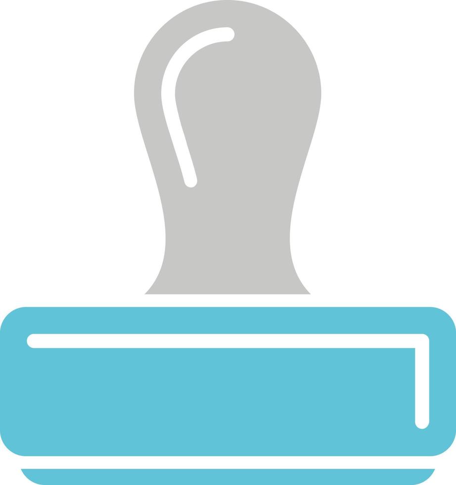 Rubber Stamp Vector Icon
