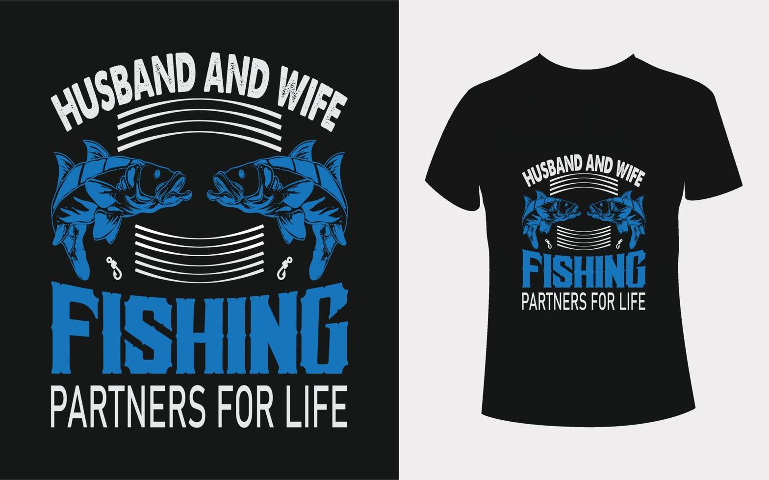 archivo de diseño de camiseta de vector de pesca-archivo eps