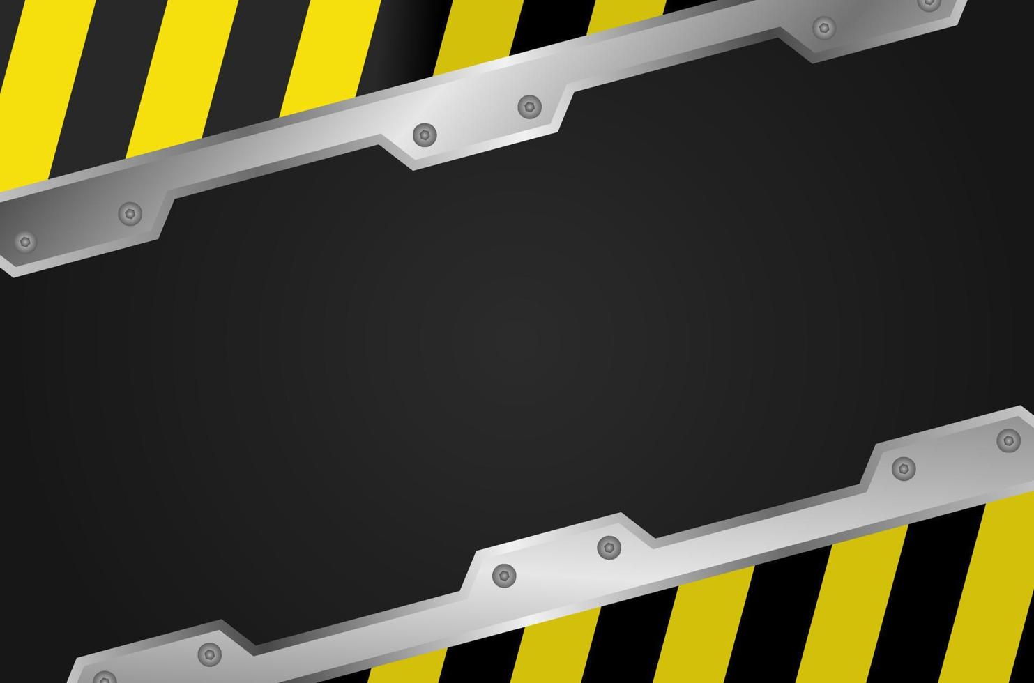 forbidden sign metal gate copy space background vector