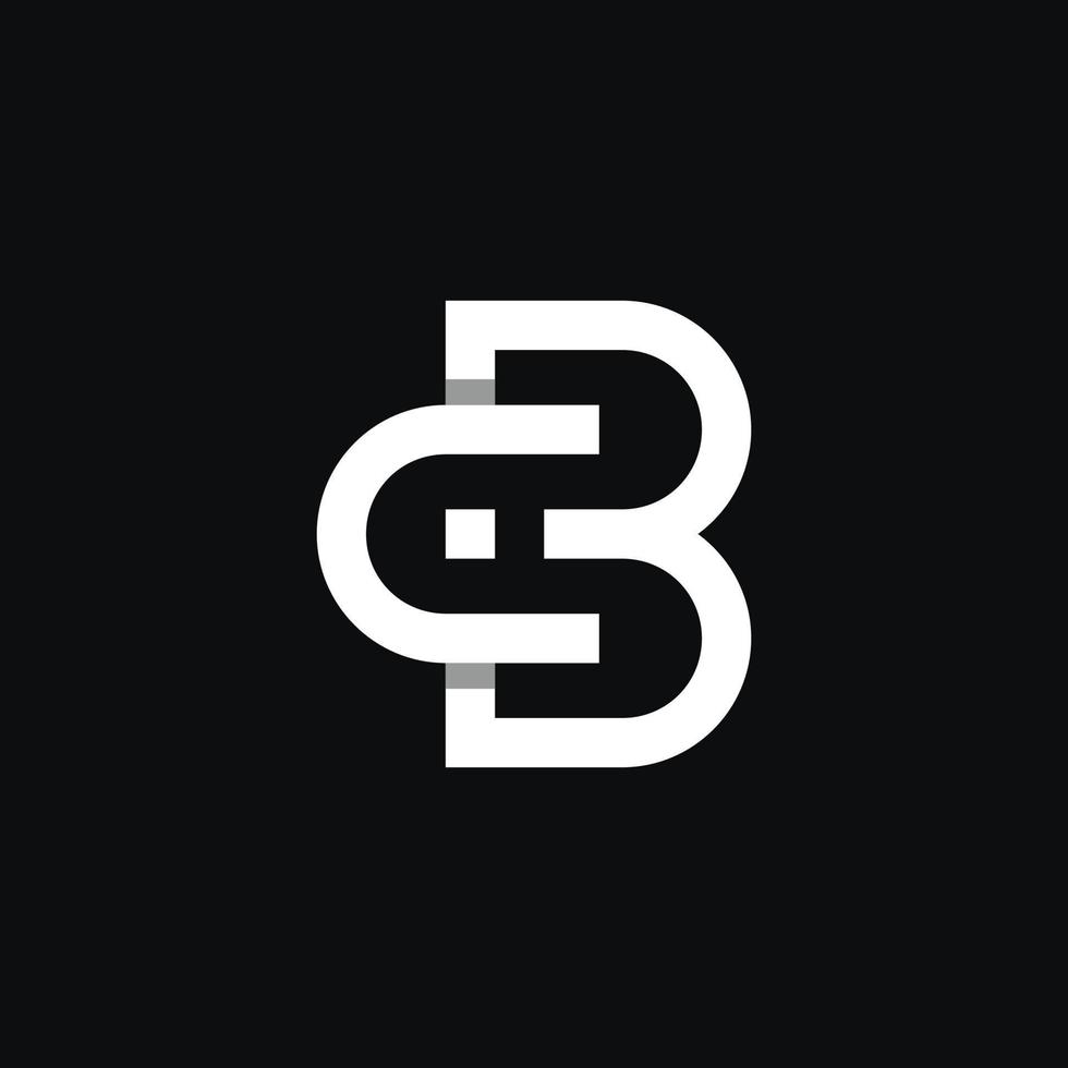 letter c a b logo monogram vector