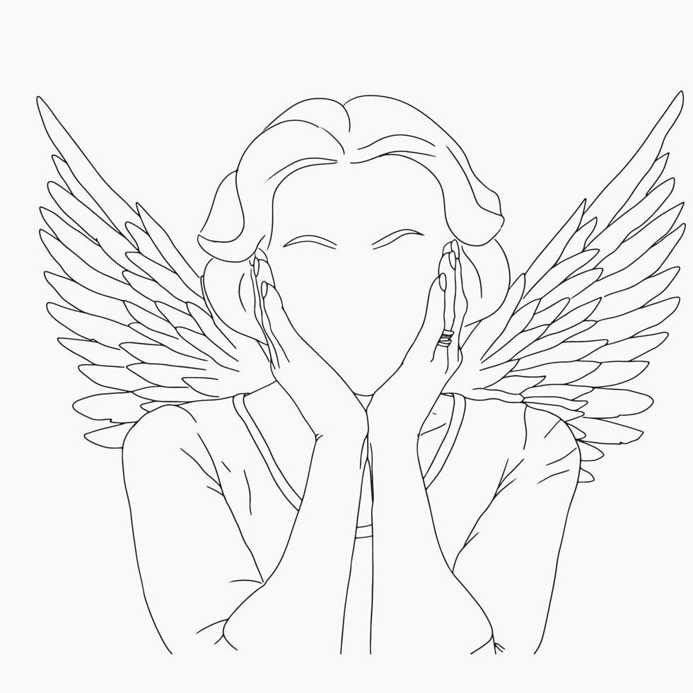 Been planning on drawing this  Angel drawing, Drawing images