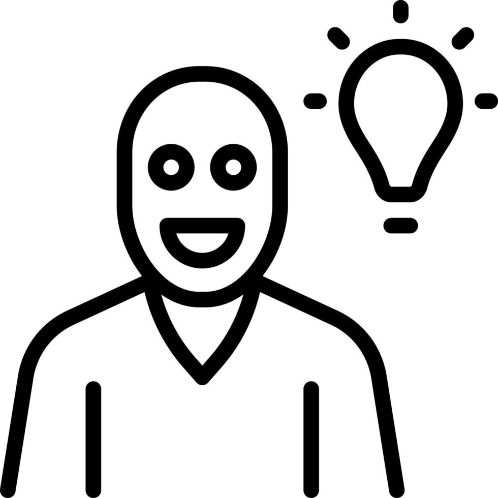 line icon for realize vector