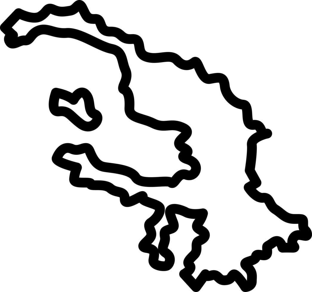 line icon for petersburg vector