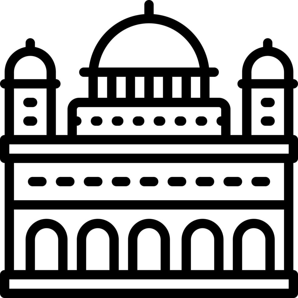 line icon for secretariat vector