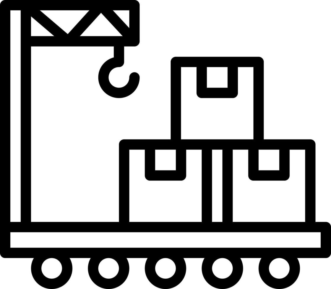 line icon for quantities vector