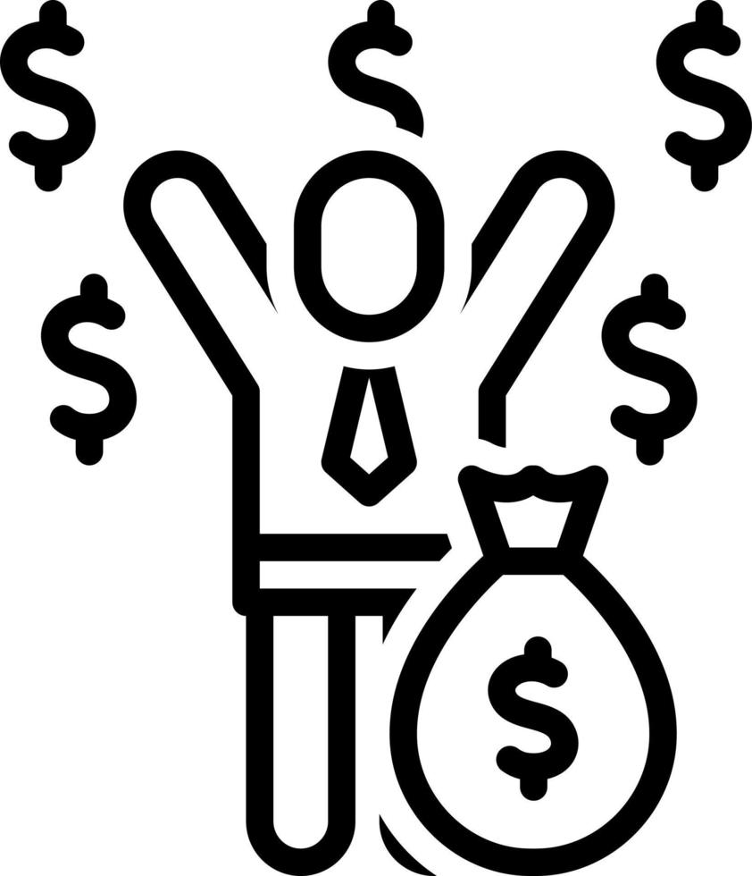 line icon for passive vector
