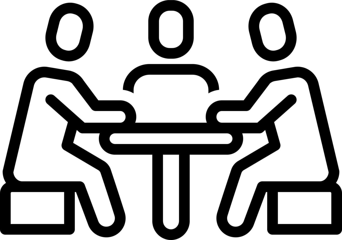 line icon for trustee vector