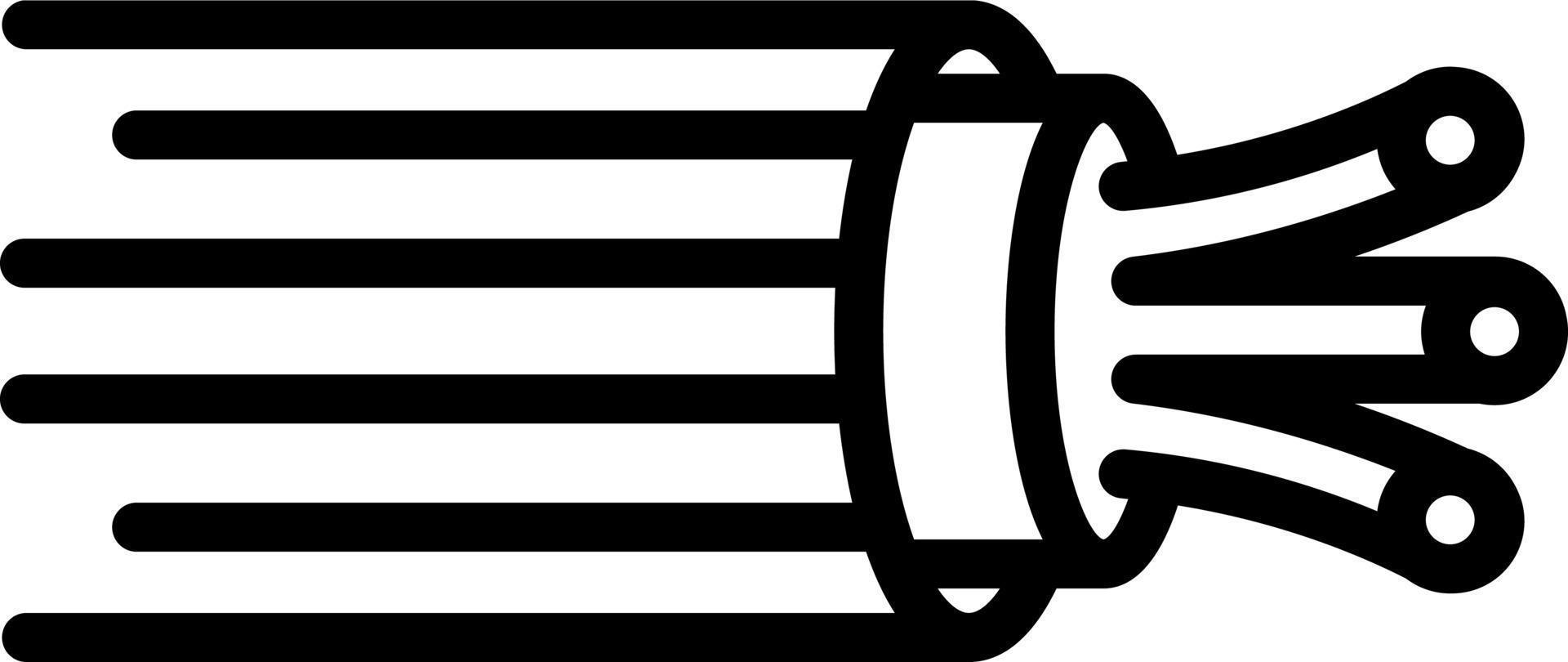 line icon for vwires vector