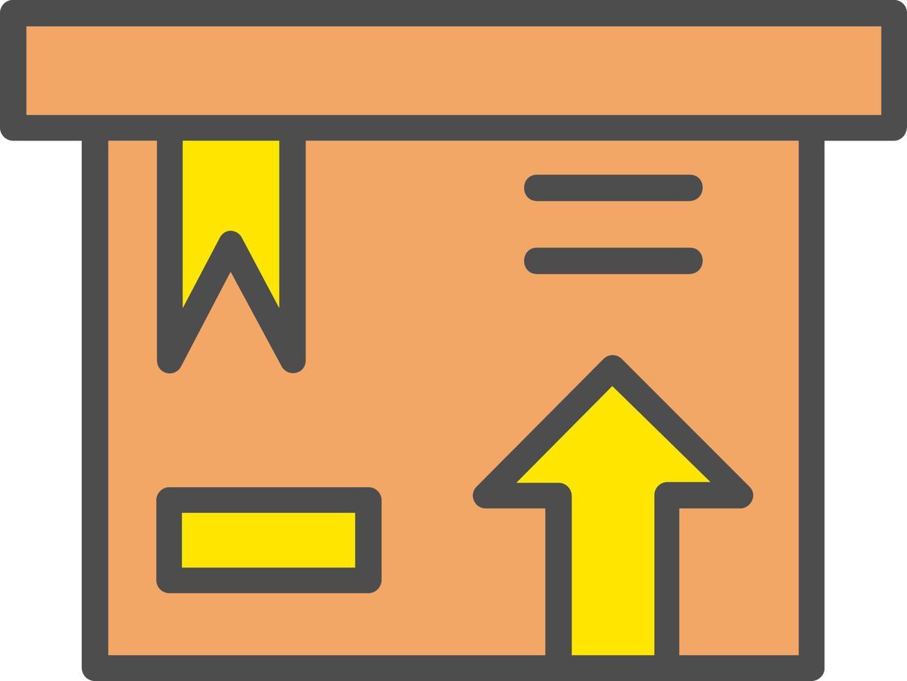 Cardboard Vector Icon